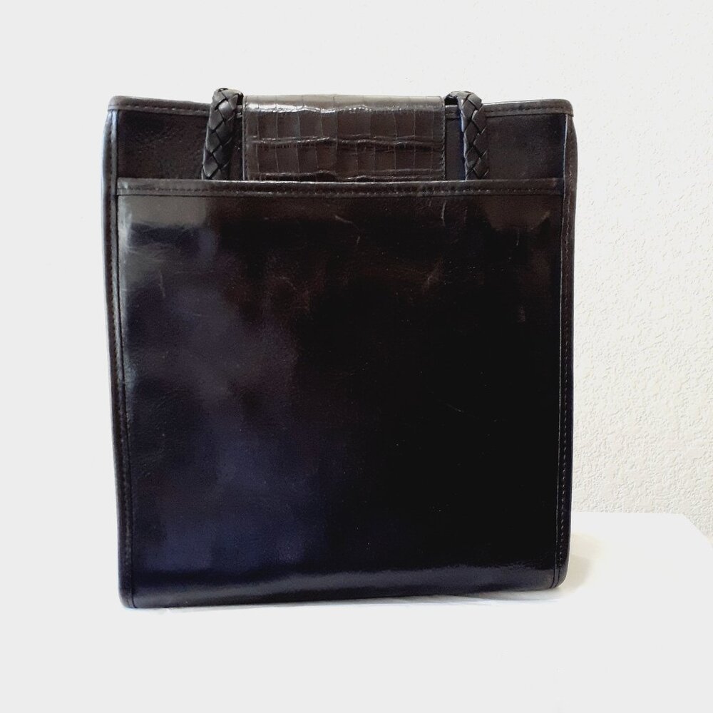 Brighton Croc Style Messenger Bag - Picture 2 of 14